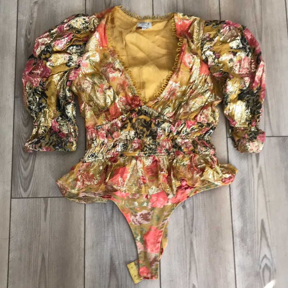 Hemant & Nandita bodysuit small new without tags